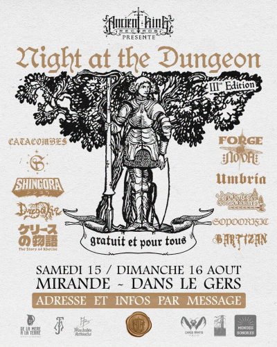 Night at the Dungeon - affiche présentation